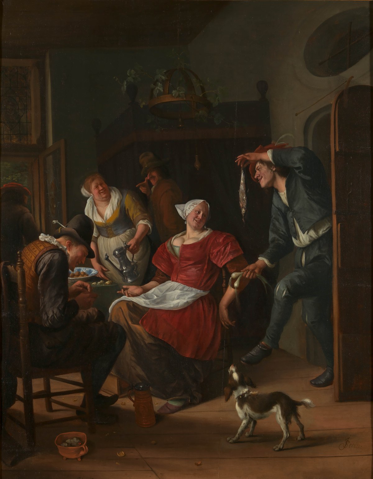 Jan Steen - Het minneaanbod - 1660-1669