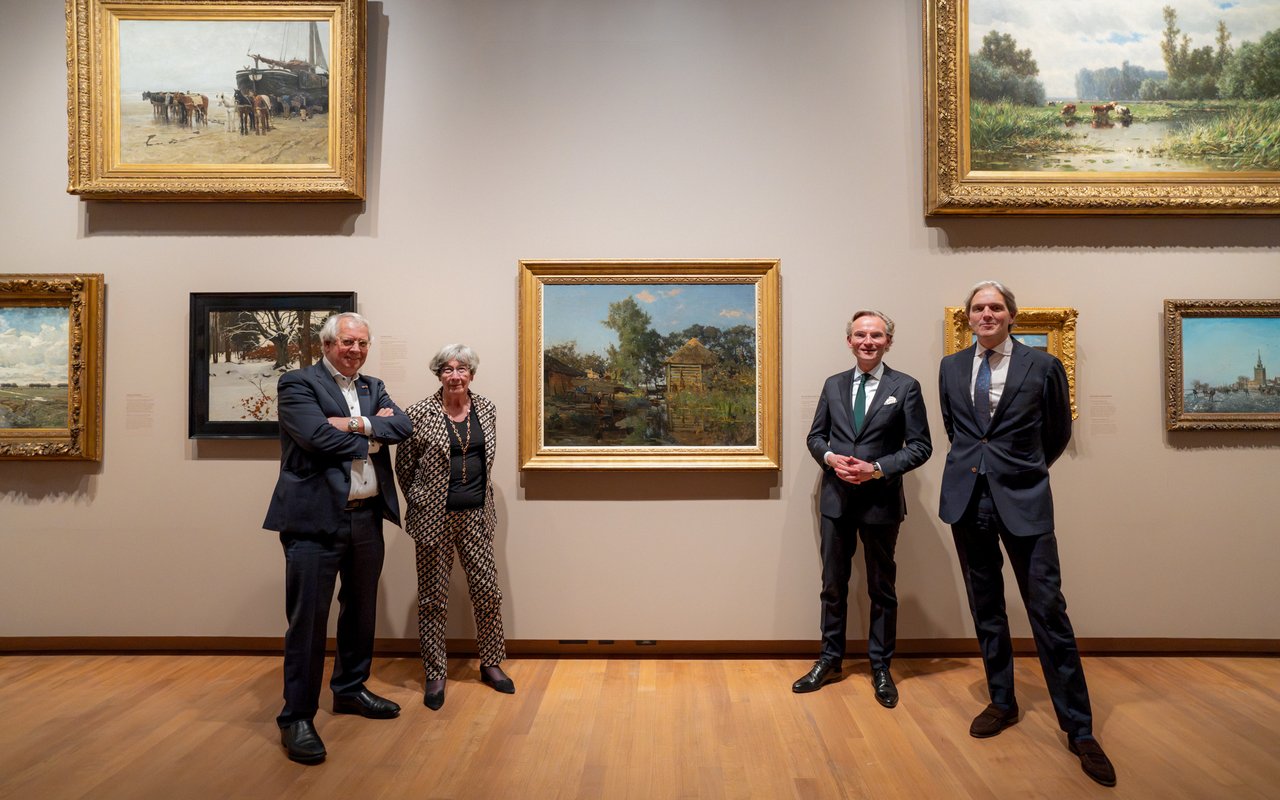 Mauro Kamunen - Burgemeester Nanning Mol onthult schilderij Tholen - 2025