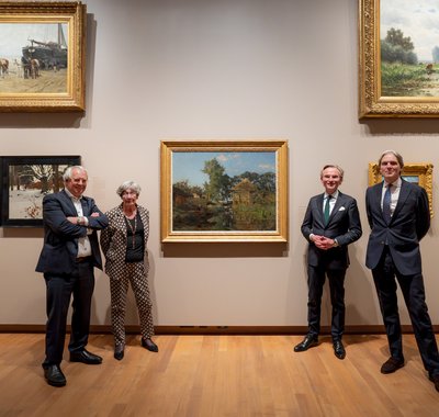 Mauro Kamunen - Burgemeester Nanning Mol onthult schilderij Tholen - 2025