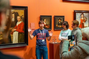 Stijn geeft een rondleiding