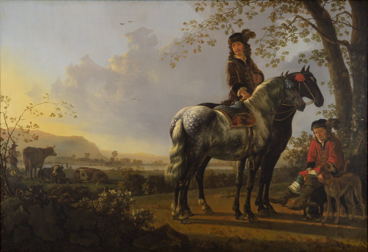 Aelbert Cuyp, Rustende ruiters