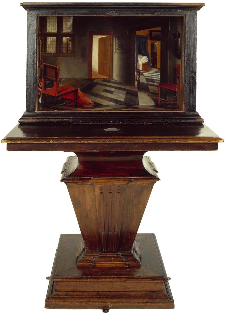 Samuel van Hoogstraten - A Peepshow with Views of the Interior of a Dutch House - 1655