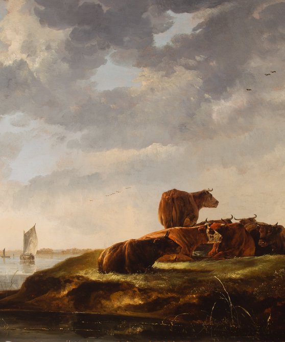 Aelbert Cuyp - Koeien bij het water