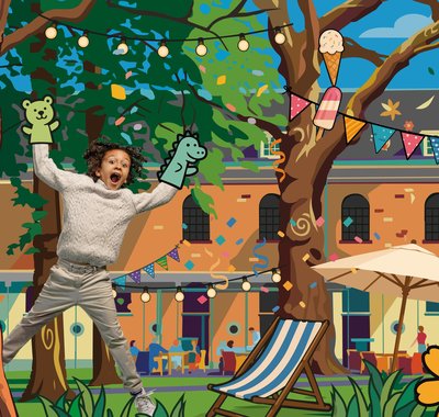 Campagnebeeld zomerfestival liggend