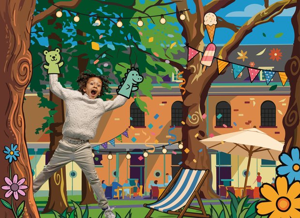 Campagnebeeld zomerfestival liggend