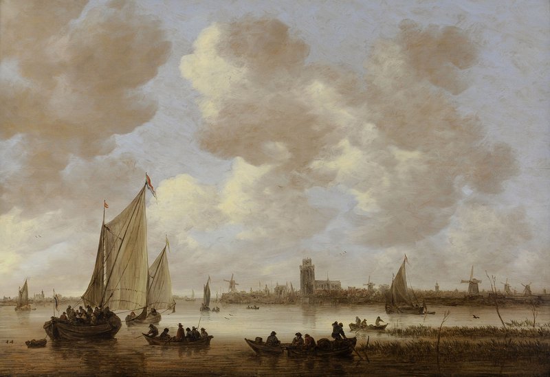 Jan van Goyen, Gezicht op Dordrecht