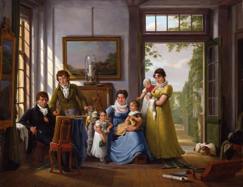 Abraham van Strij, Hendrik Weymans en zijn familie