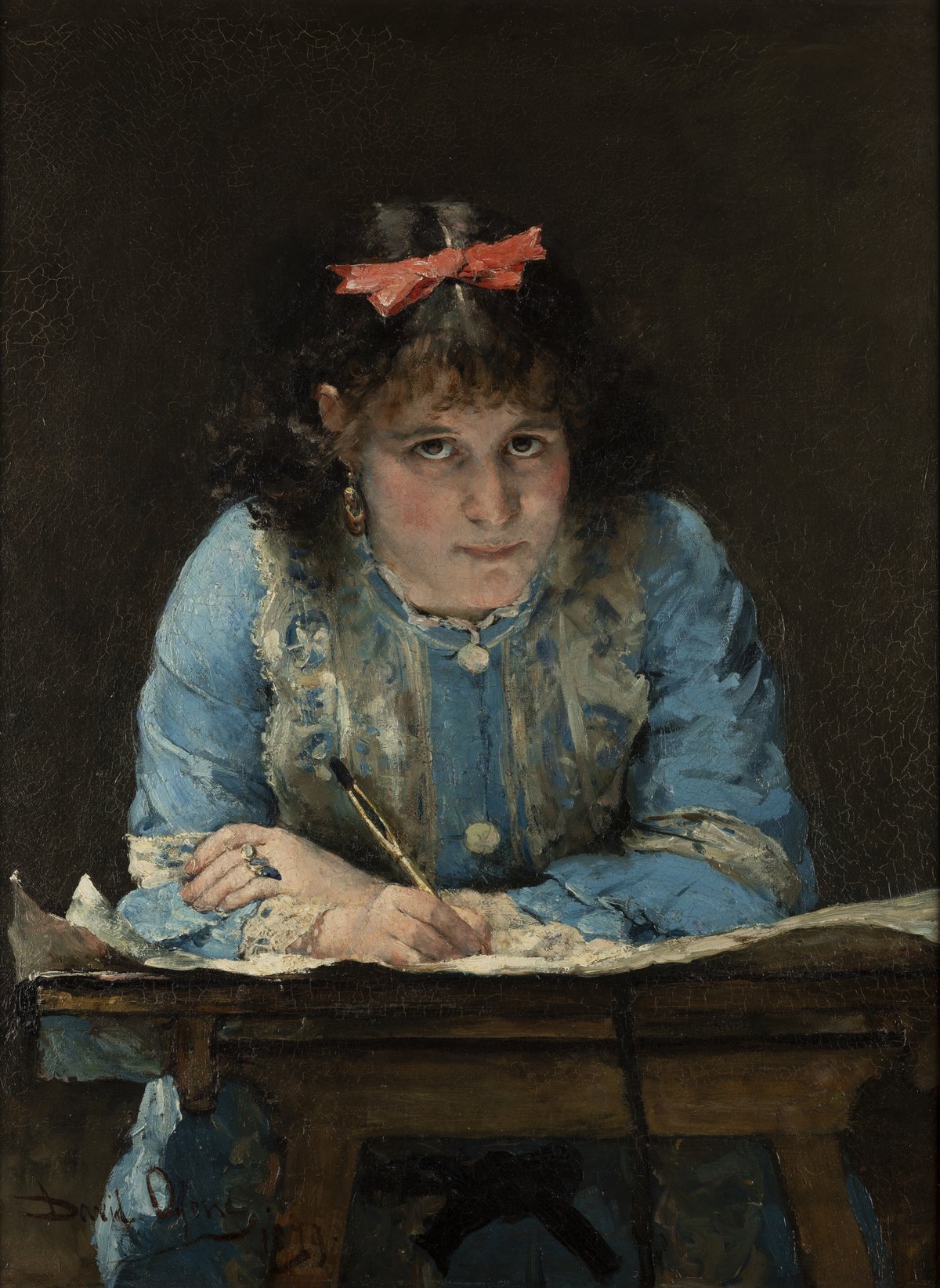 David Oyens - De Teekening - 1897