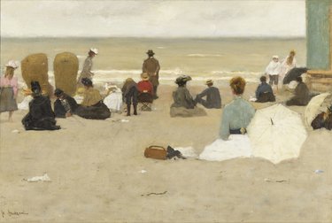 Floris Arntzenius, The beach of Scheveningen