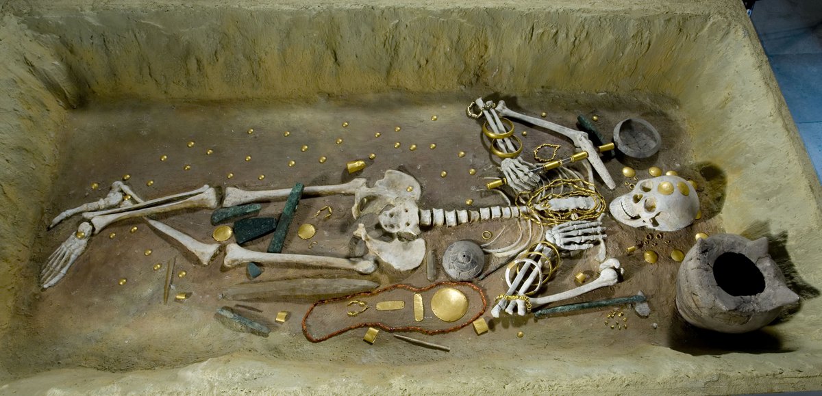 graf 43 van het Varna grafveld. - Midden 5de millennium voor Christus