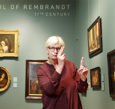 Rondleiding in gebaren Dordrechts Museum