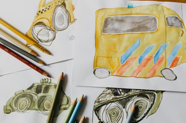 Van krabbel tot kunst