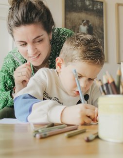 Van krabbel tot kunst