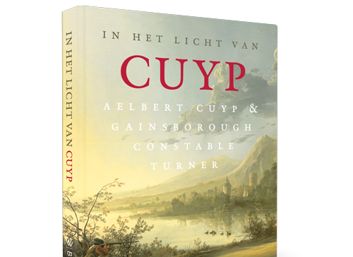 Boek dat werken van Aelbert Cuyp, Thomas Gainsborough, John Constable en William Turner bevat