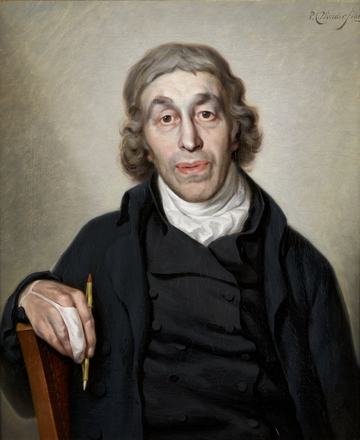 Pieter Christoffel Wonder - Portret van Jacob van Strij - 1812