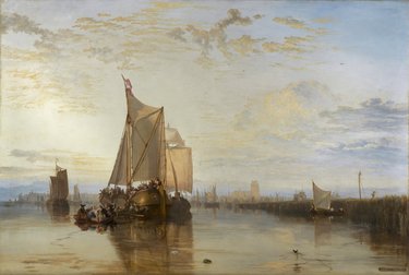 Dort, or Dordrecht: The Dort Packet-Boat from Rotterdam Becalmed