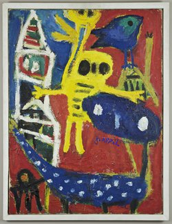 Karel Appel, Child, church, animal