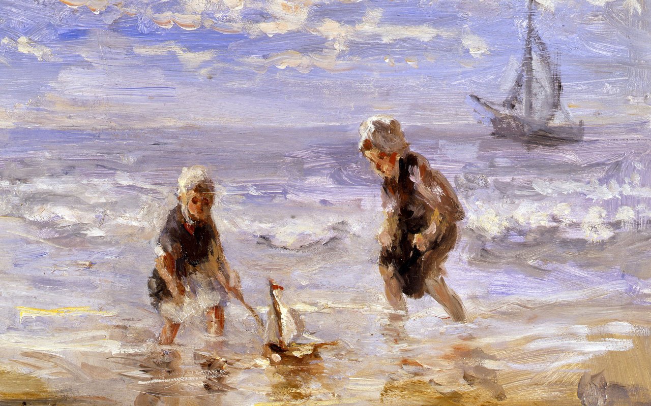 Jozef Israëls - Kinderen der zee - 1911