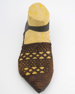 Leren middeleeuwse schoen - Is de foam support in de middeleeuwse schoenen geschikt als duurzame drager?