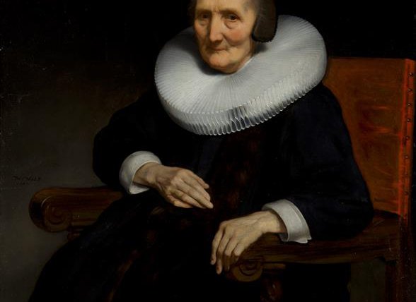 Nicolaes Maes - Portret van Margaretha - 1669
