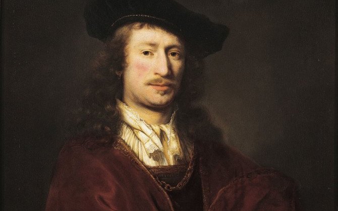 Ferdinand Bol - Zelfportret op dertigjarige leeftijd - 1646