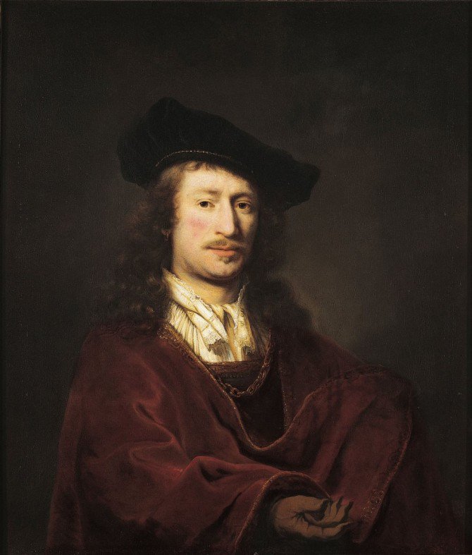 Ferdinand Bol - Zelfportret op dertigjarige leeftijd - 1646