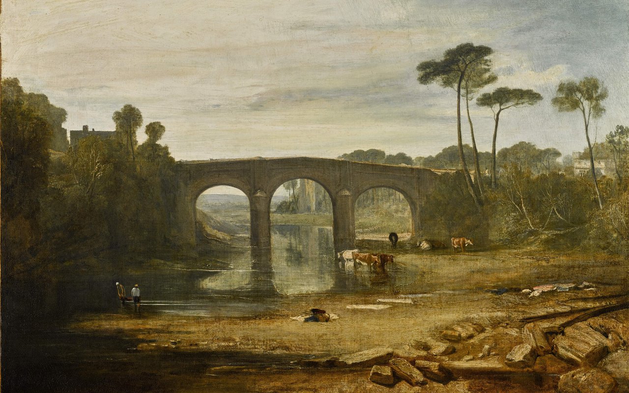 Joseph Mallord William Turner - Whalley Bridge - ca. 1811