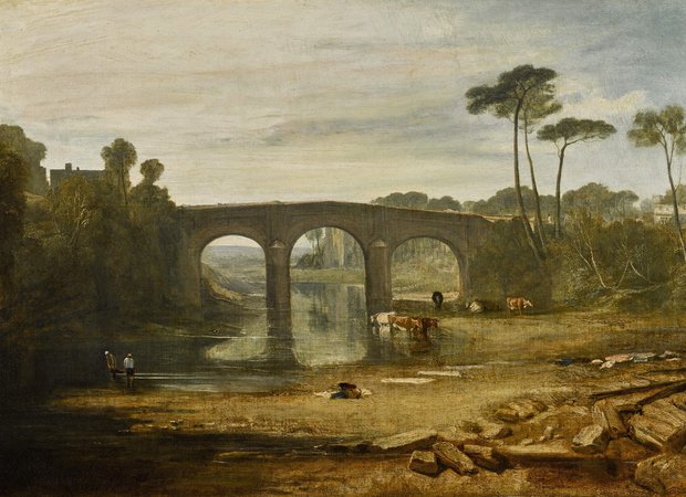 Joseph Mallord William Turner - Whalley Bridge - ca. 1811