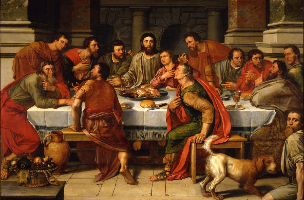 Willem Adriaensz. Key - The last supper - ca. 1560