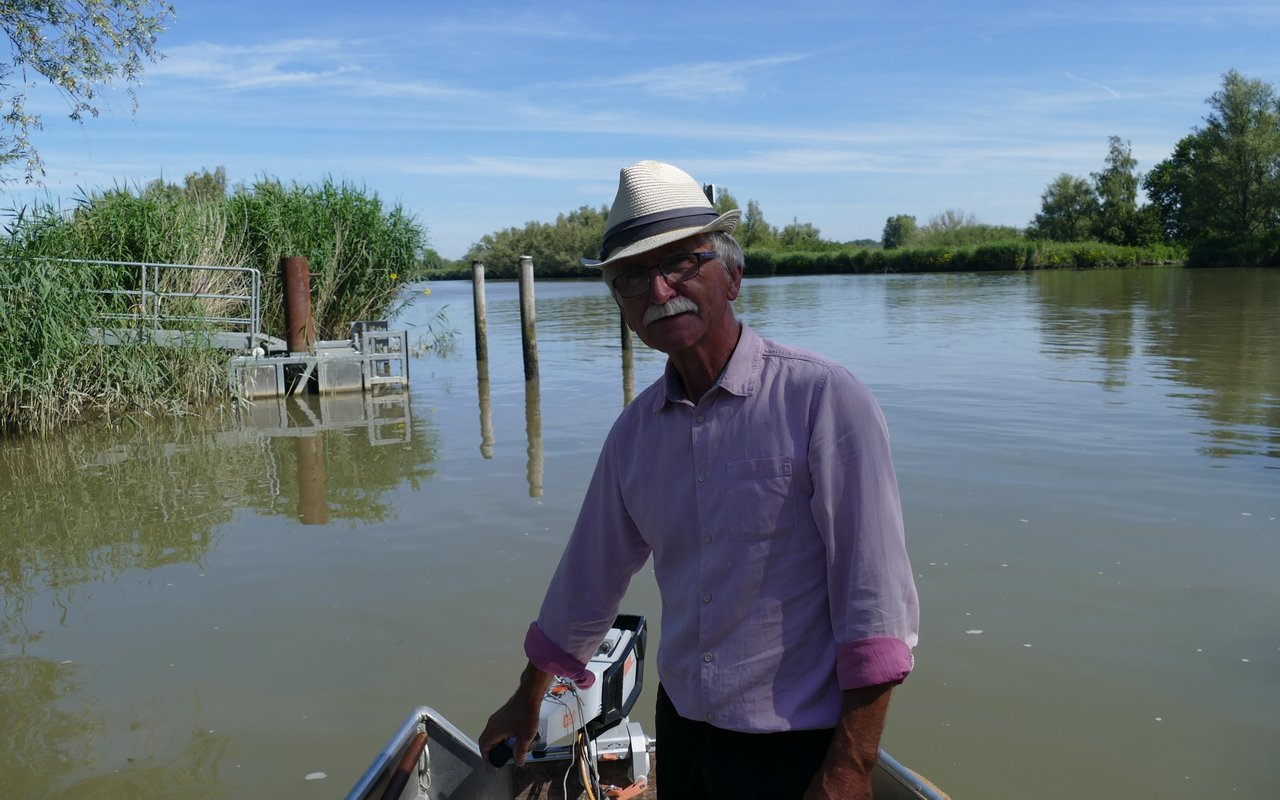 Wim van Wijk in de Biesbosch - 2022