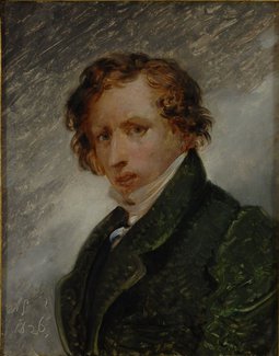 Vroeg zelfportret van Ary Scheffer