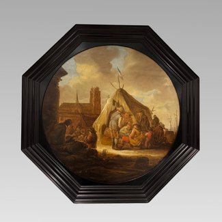 Nieuwe lijst van de Tondo:  Rustpauze van soldaten