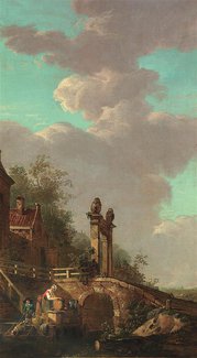 Jacob van Strij, zomerlandschap